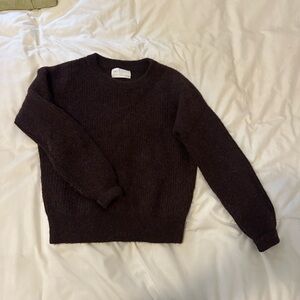 Banana Republic Chunky Brown Knit Sweater Small
